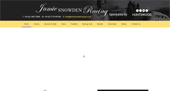 Desktop Screenshot of jamiesnowdenracing.co.uk